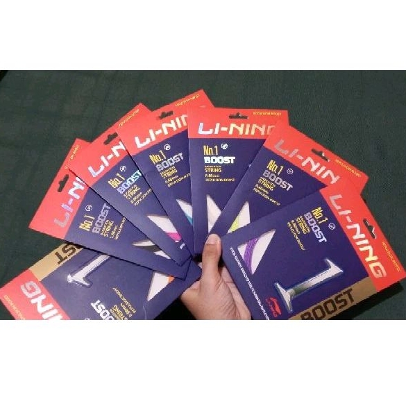 SENAR BADMINTON LINING NO 1 BOOST // Lining Number 1 BOOST No 1 No1 Original