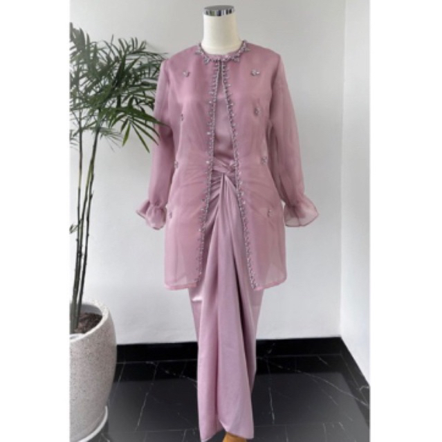 new bukan PL Oneset Jemma Organza Premium
