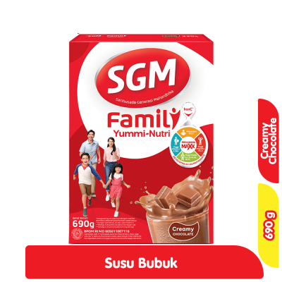 

SGM Family Creamy Chocolate 690Gr Box Cokelat Coklat 690 Gr