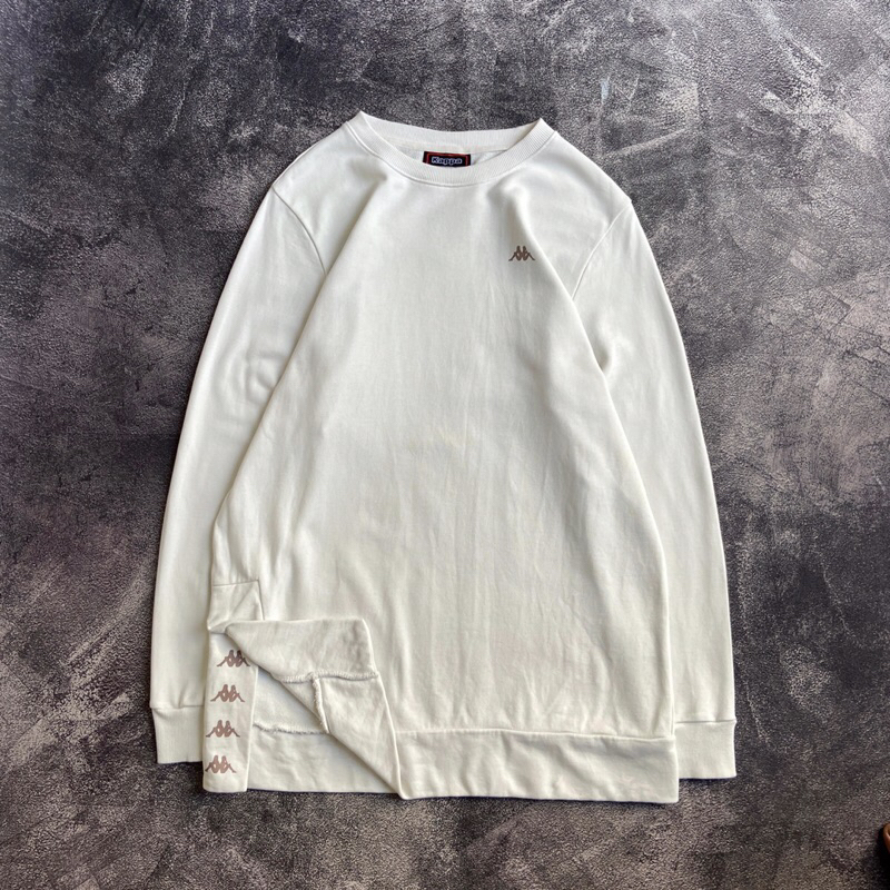 Kappa Sweater Crewneck Second Original - Size Large fit XLarge