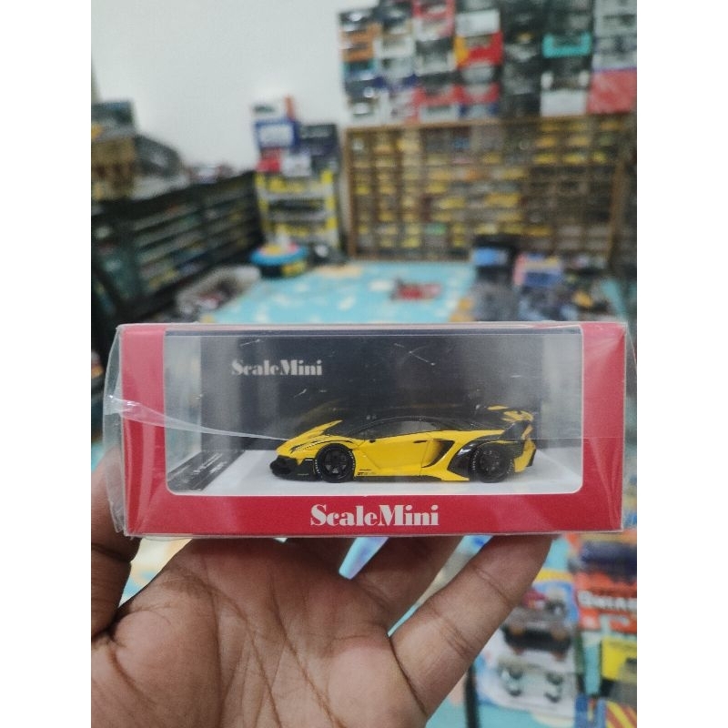 Scale Mini 1/64 LB Silhoutte Lamborghini Aventador GT EVO