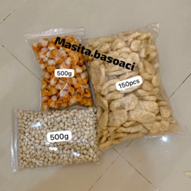 

PAKET 3 TOPING CUANKI/SEBLAK. CUANKI LIDAH,PILUS,SIOMAY MINI