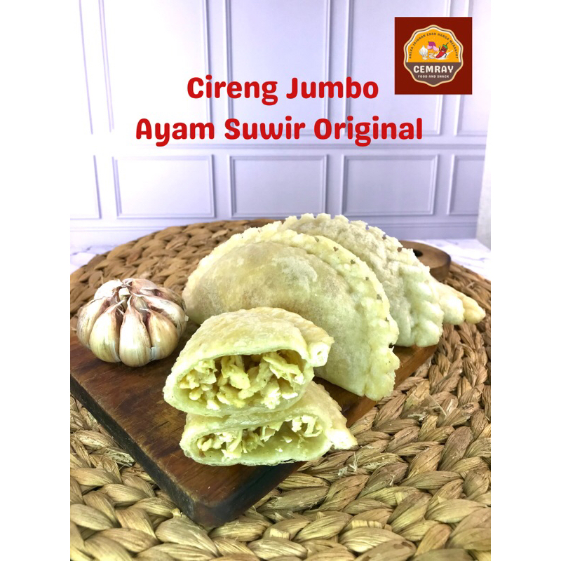 

Cireng Jumbo Isi Ayam Suwir Original