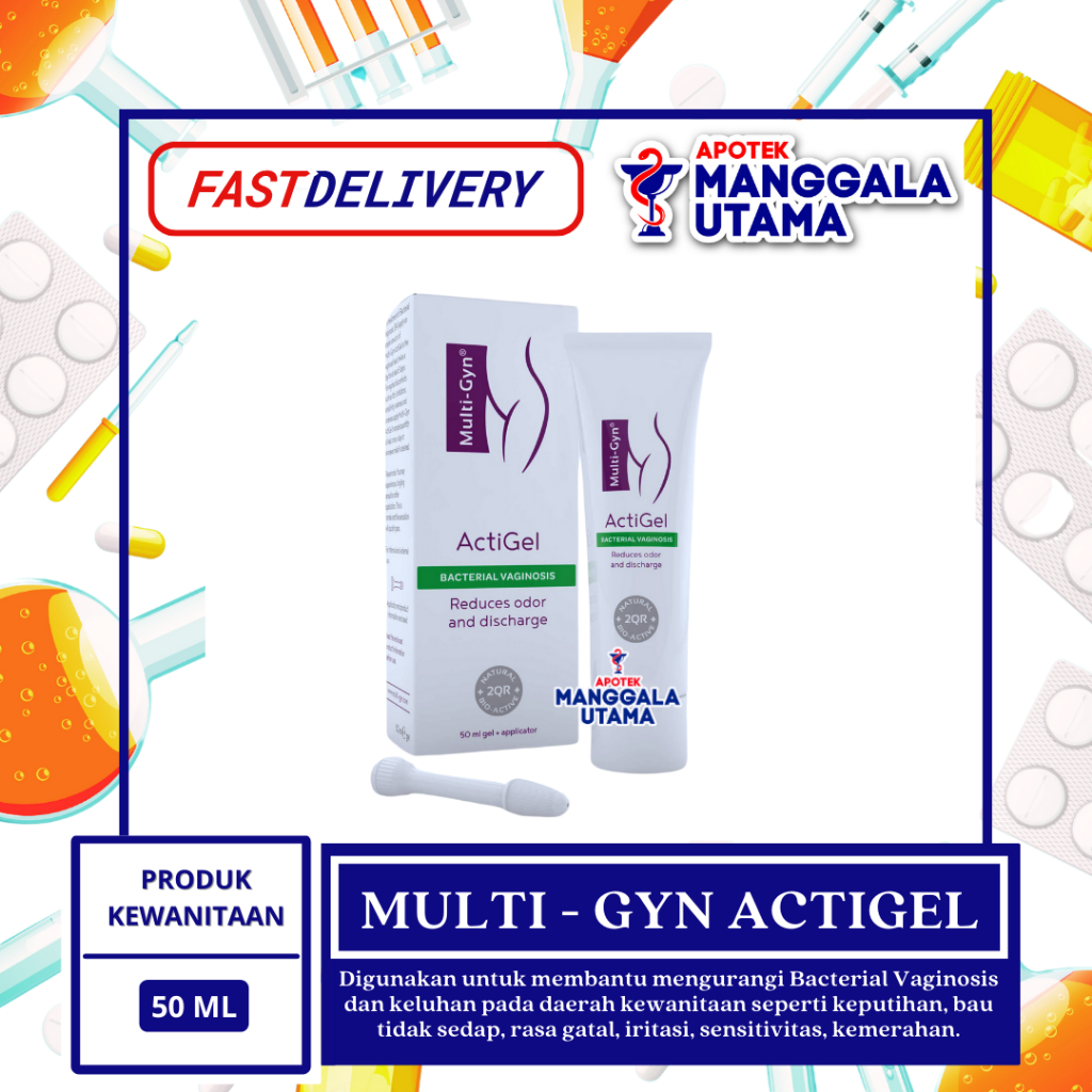 MULTI - GYN ACTIGEL PER TUBE ISI 50 ML