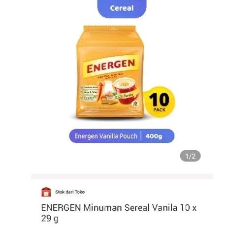 

Energen isi 10 pcs