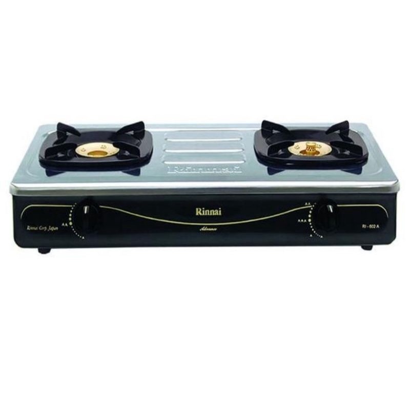 RINNAI Kompor Gas RI 602 A - Kompor Gas 2 Tungku Rinnai RI 602 A