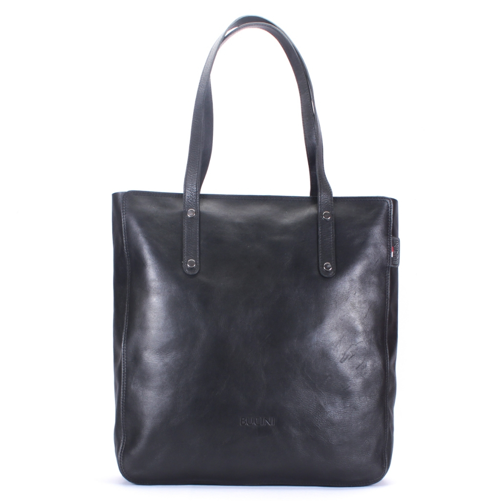Leather Tote Bag I Tas Jinjing Kulit Wanita BUCINI Sulis