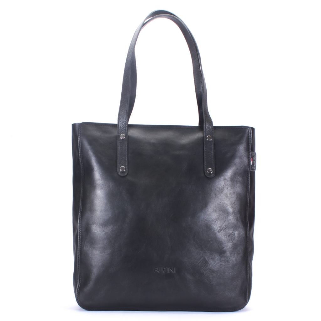 Leather Tote Bag I Tas Jinjing Kulit Wanita BUCINI Sulis