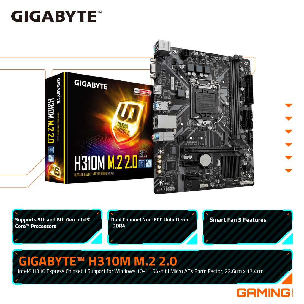 Gigabyte H310M M.2 2.0