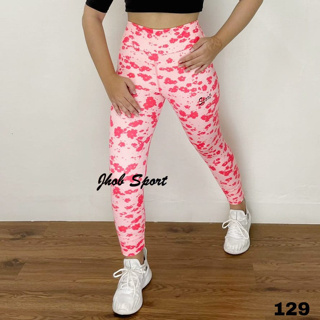 JHOB SPORT LEGGING PANJANG MOTIF /LEGGING SENAM WANITA/LEGGING OLAHRAGA MURAH WANITA/LEGGING MOTIF P