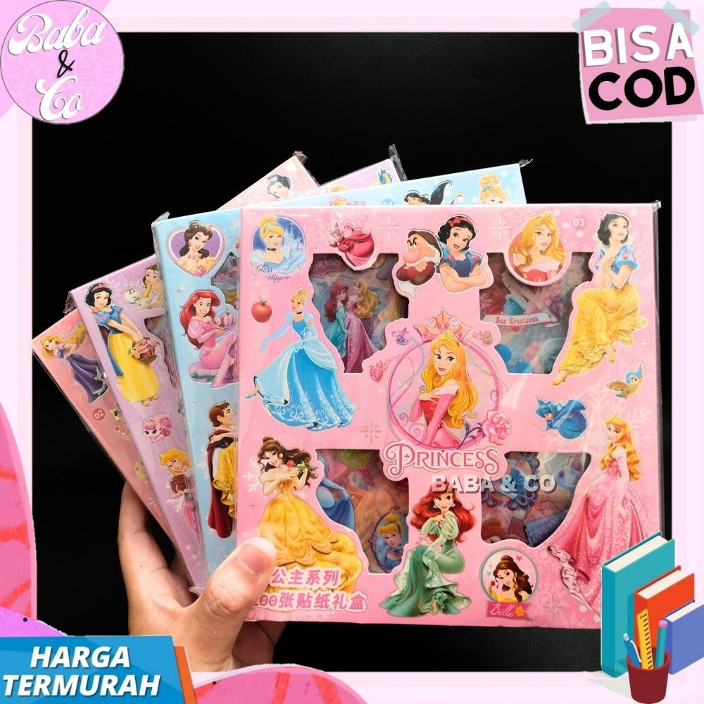 

STIKER 100 LEMBAR PRINCESS DISNEY STIKER MASU PRINCESS IMUT LUCU MEWAH