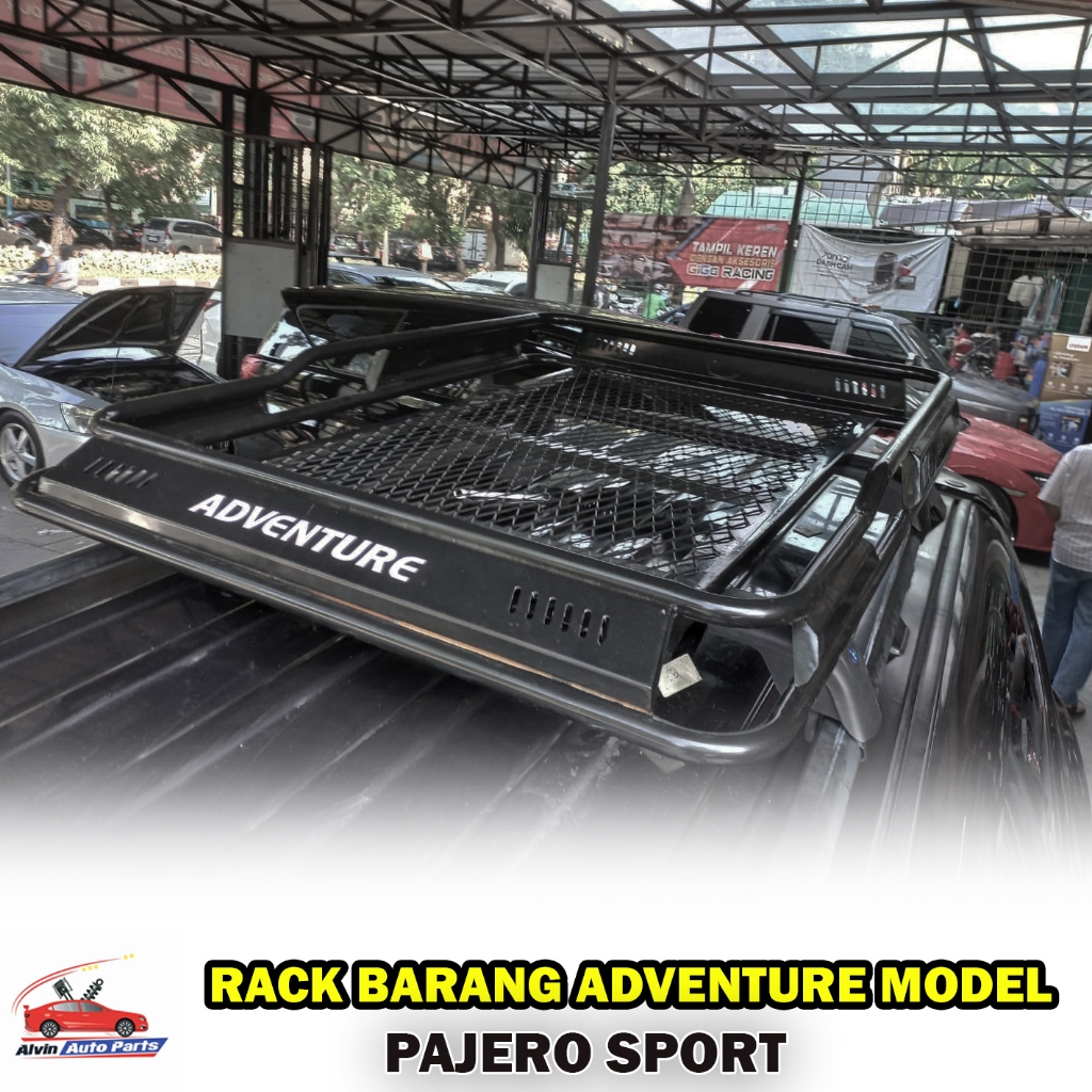 ROOFRACK ADVENTURE RACK MOBIL RACK ATAS MOBIL PAJERO SPORT / ROOFRACK PAJERO SPORT / CROSS BAR PAJER