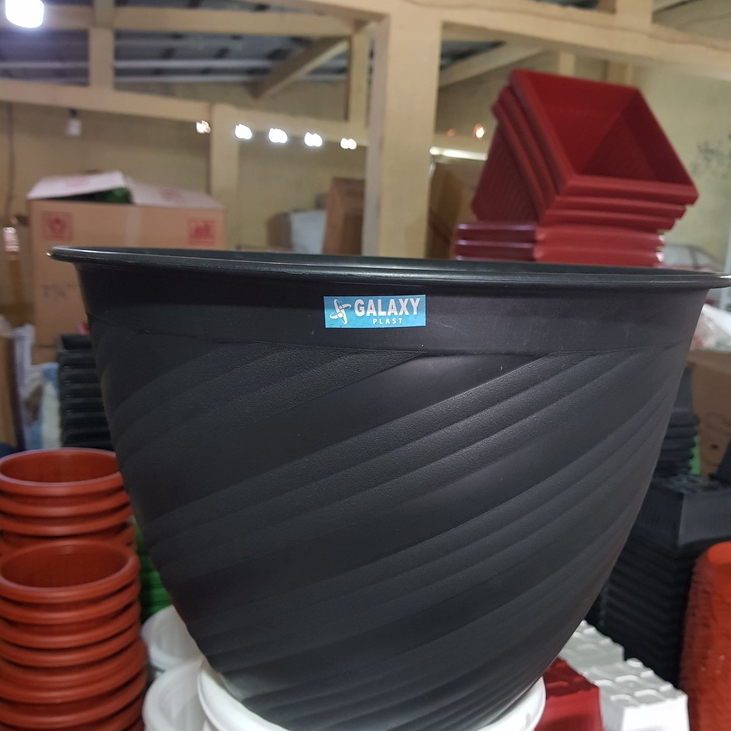 Pot Tulip Galaxy / Pot Bulat Tebal / Pot Bulat Murah
