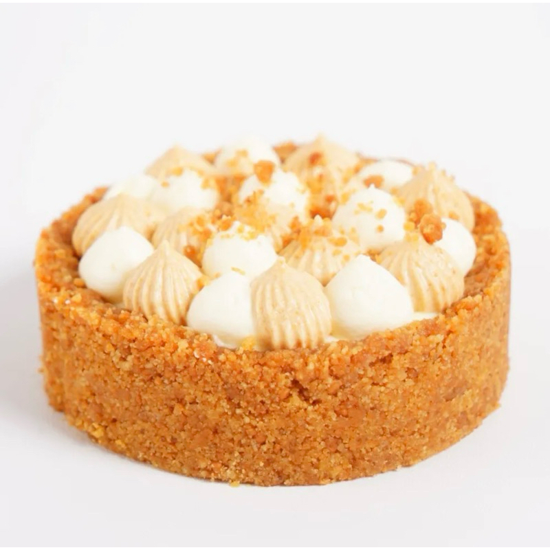 

The Broadway Pie | Banana Milk Pie With Biscuit Crust