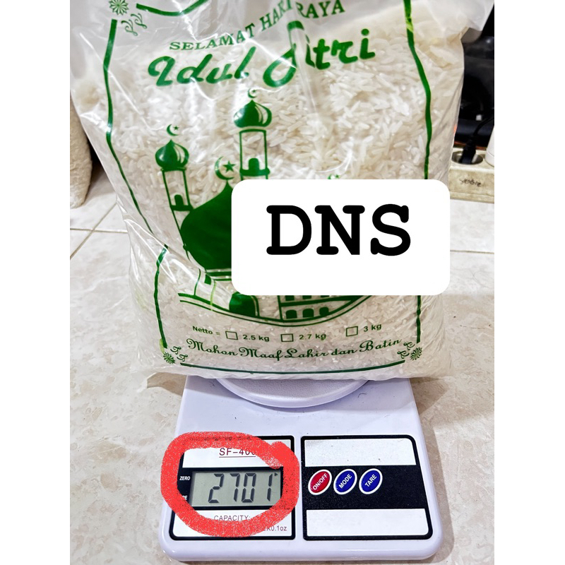 

Beras Zakat Fitrah 2,7kg (3,5liter)