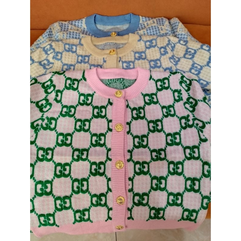 knit rajut krop Gucci