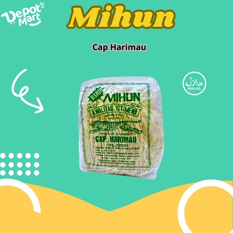 

2 Pcs Bihun Harimau 200GR Mihun Putih