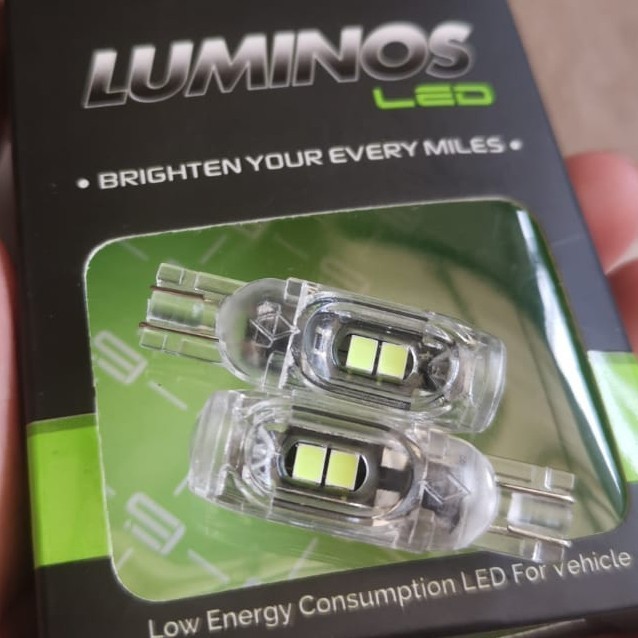 LAMPU LED SEIN T10 SUPER BRIGHT PUTIH TERANG LUMINOS LED