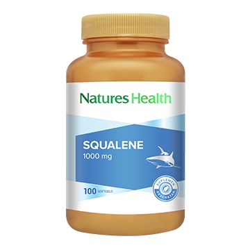 NATURE'S HEALTH SQUALENE 1000MG 100S