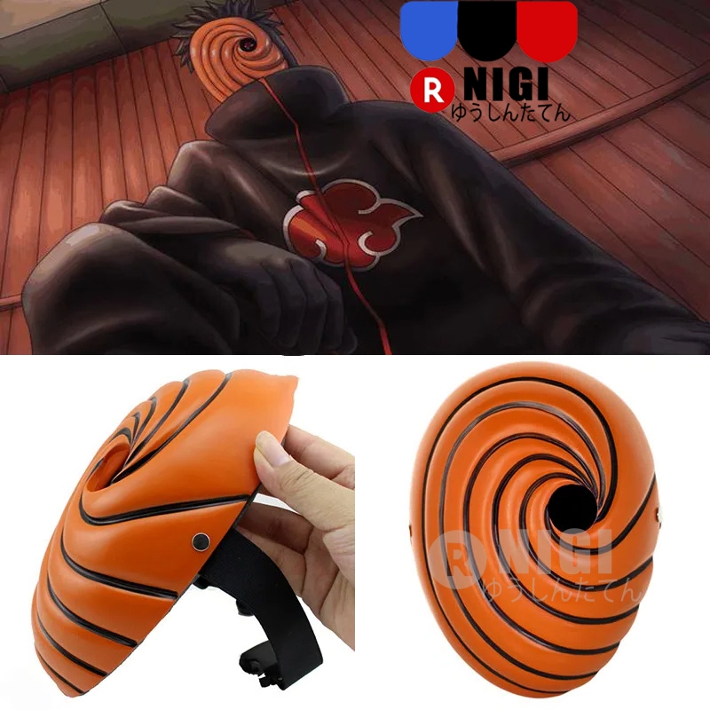 NIGI Mask Obito Orange Tobi Obito Uchiha Cosplay Anime Cosplay Naruto Obito