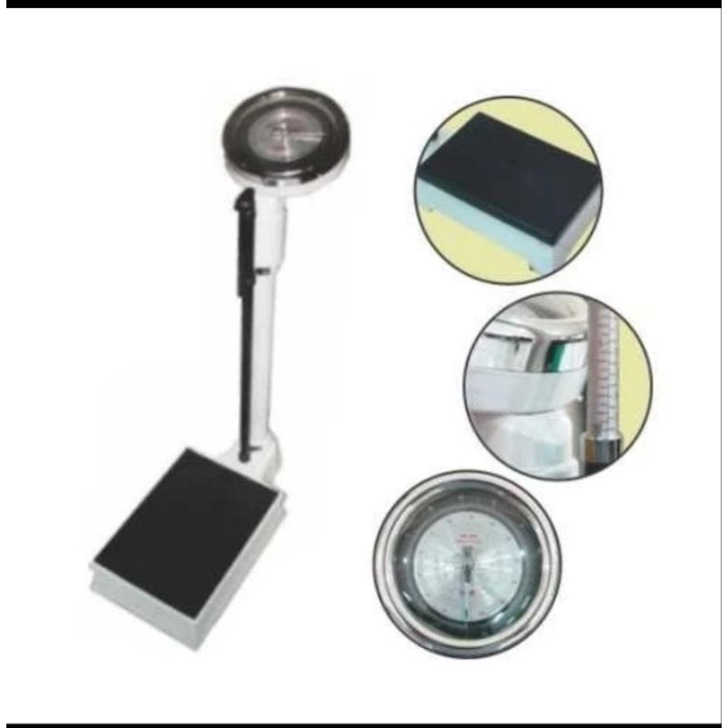 TIMBANGAN + UKURAN TINGGI BADAN GEA