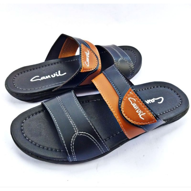 SANDAL SELOP CASUAL||SANDAL SELOP KULIT PRIA||SANDAL SELOP TERBARU||SANDAL SELOP CARVIL