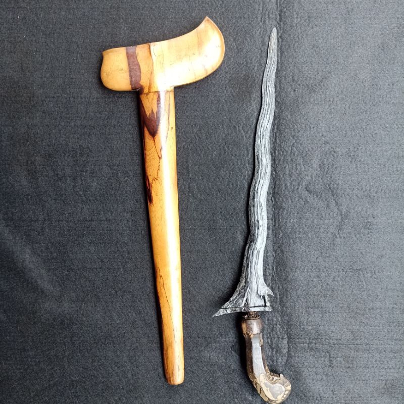 Keris Sempono / Keris Sempana Luk 9 Pamor Janur Sinebit
