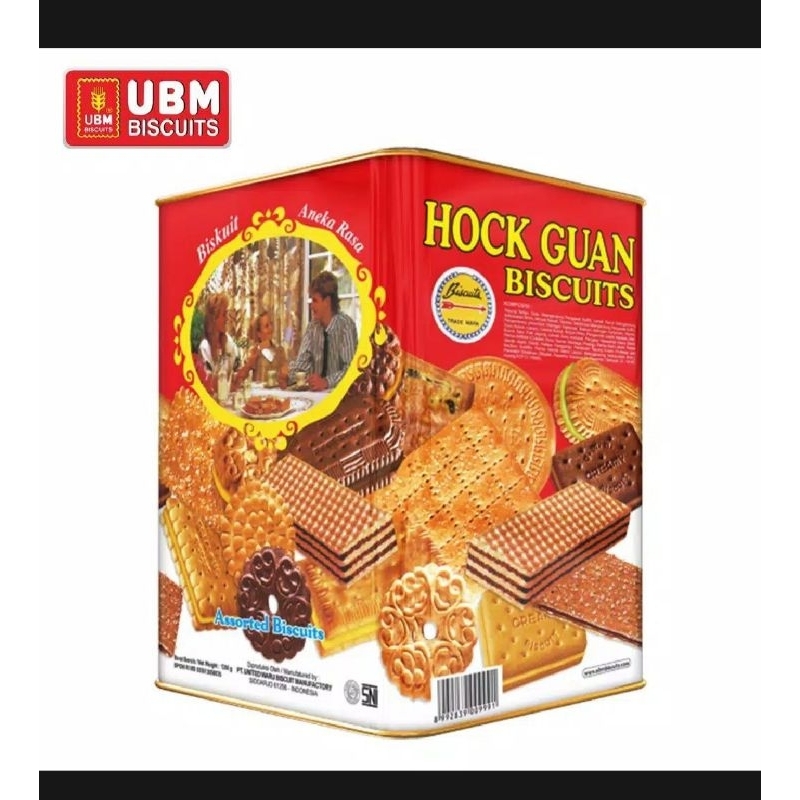 

Biskuit Kaleng Hock Guan 1600 Gram