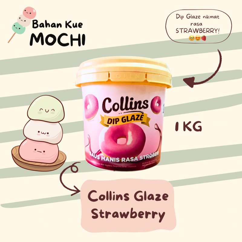 

Glaze Collins Strawberry 1KG