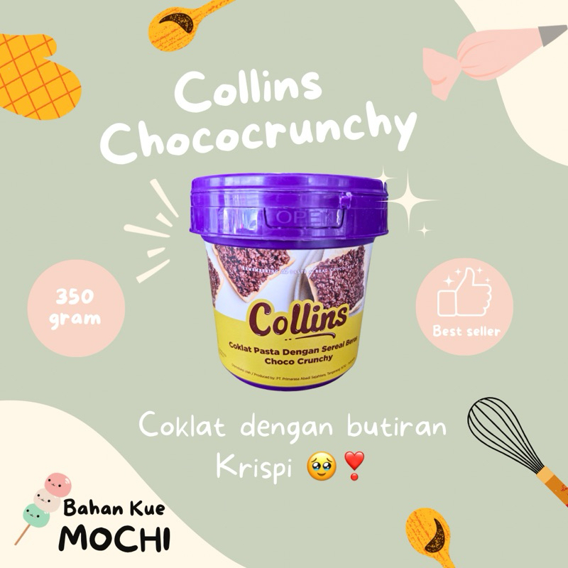 

[PALEMBANG] Collins Choco Crunchy 350gr / Collins Crunchy 350 gram / Coklat Viral 350gr