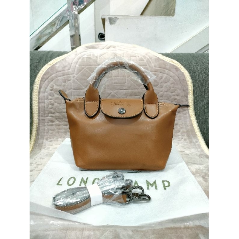 Tas LC Cuir XS Coklat Mirror by Renera