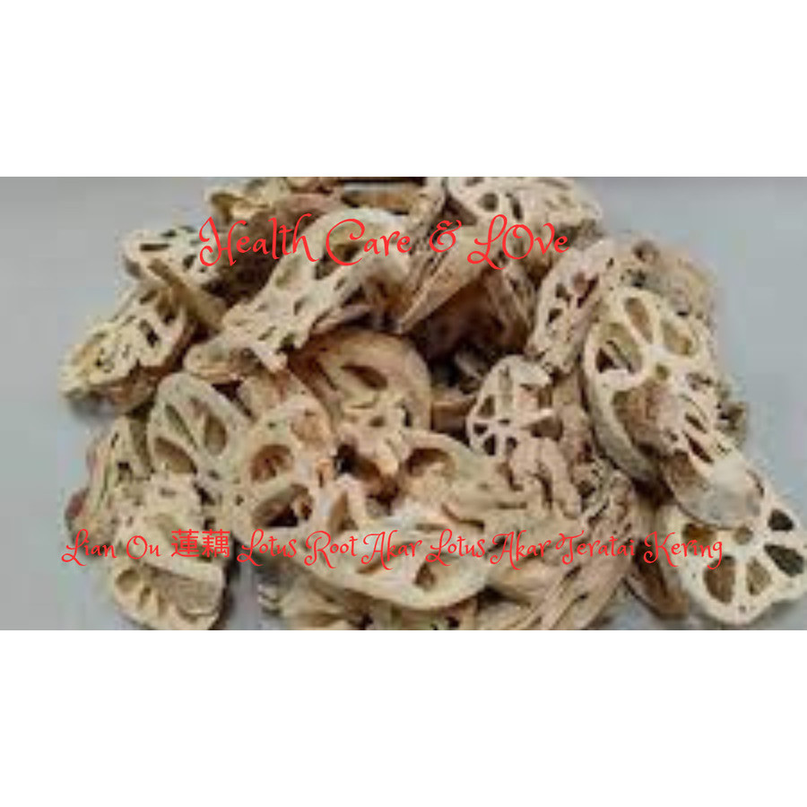 Lian Ou 蓮藕 Lotus Root Akar Lotus Akar Teratai Kering 50 Gr