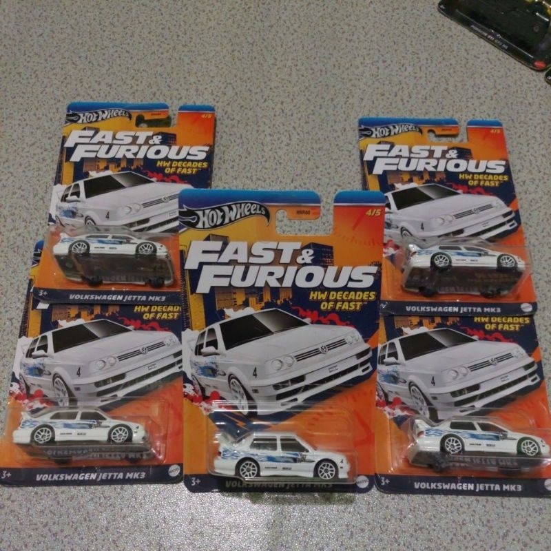 Hot Wheels Volkswagen Jetta MK3 Fast & Furious