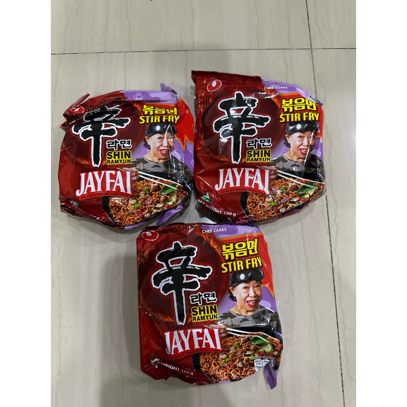 

NEW nongshim x jayfai stir fry goreng tomyam