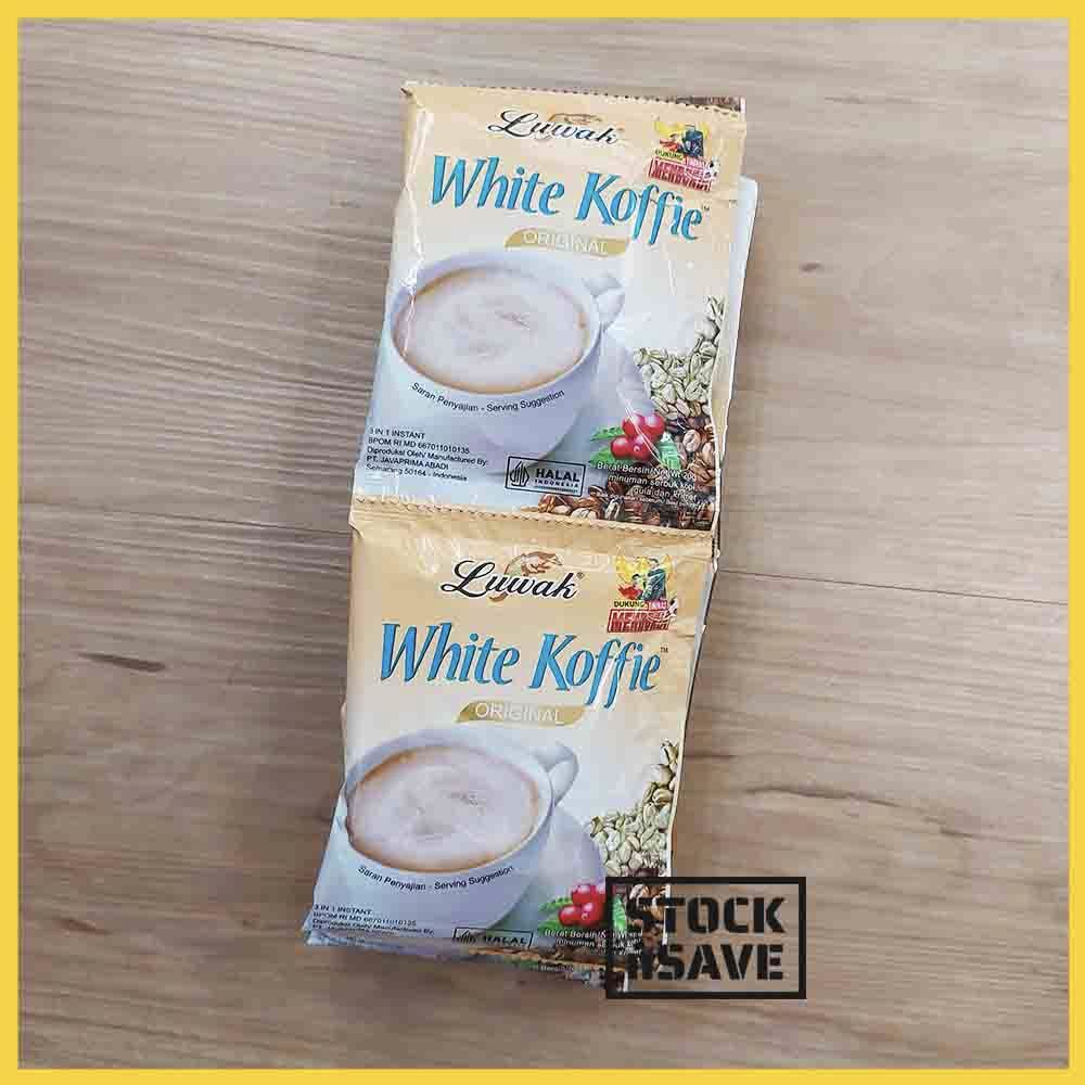 

Luwak White Coffee Original Sachet 1 Renceng isi 10 Kopi 3 in 1