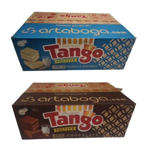 

TANGO WAFER KALENG 270 GR KEMASAN KARDUS ISI 6 PCS