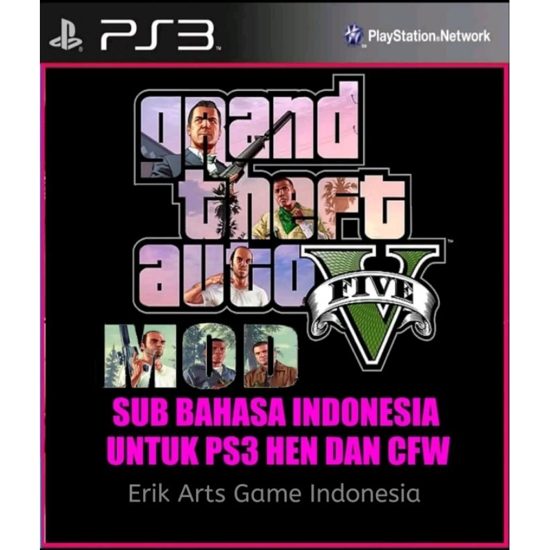 GTA V SUBTITLE INDONESIA MO TERBARU BY ERIK