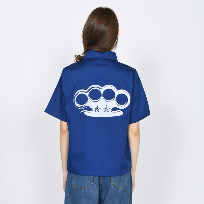 RICHARLEY BRASS KNUCKLE CROP FIT WORKSHIRT