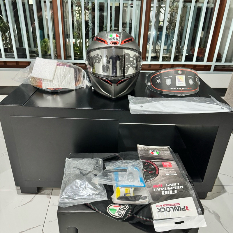 Helm Agv Pista GPRR Speciale limited edition carbon red