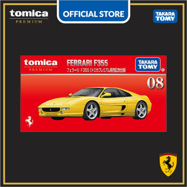 Unik Tomica Premium #08 Ferrari F355 Yellow [1st ver.] Berkualitas