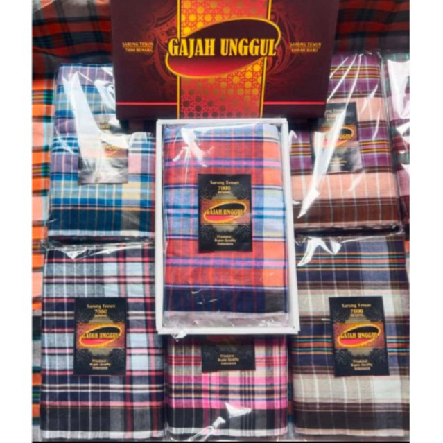 Sarung Tenun Dewasa kemasan Box