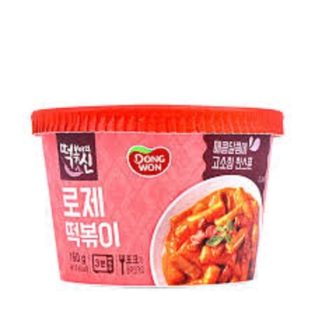 

Dongwon Topokki With Rose Sauce Big Bowl 160gr