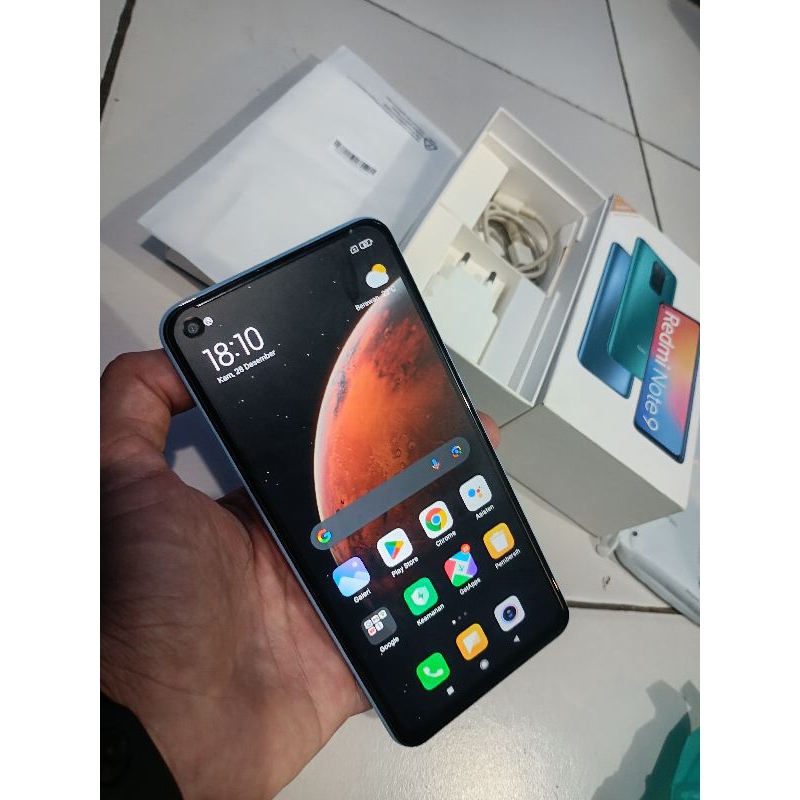 REDMI NOT 9 RAM 6/128 FULLSET ( SECOND )