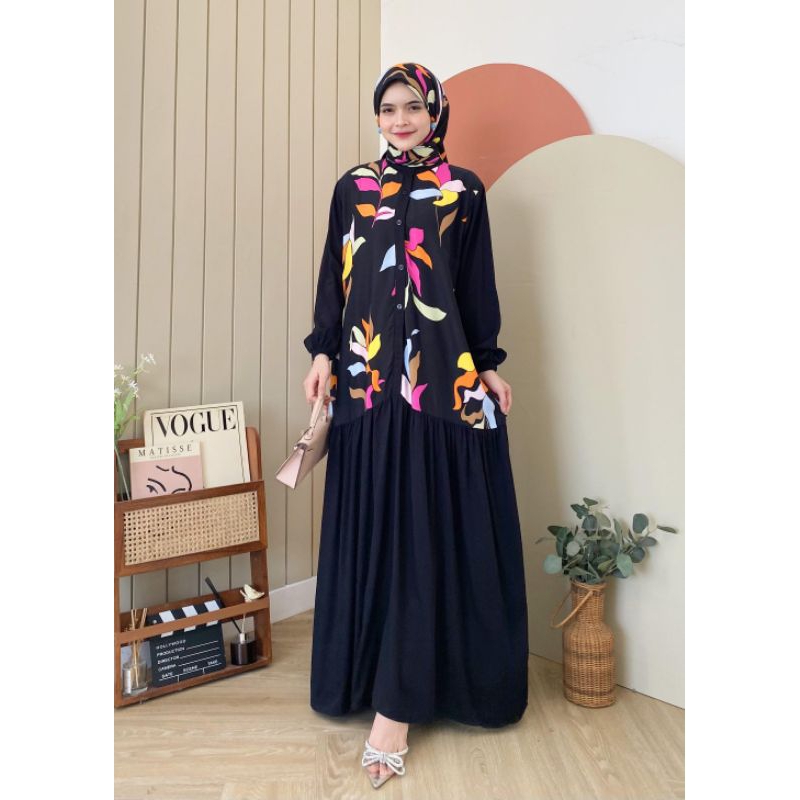 Soraya Dress Gamis Hd.id Dailywear Reject Minor