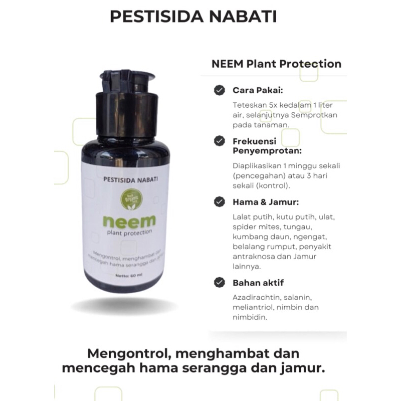 Pestisida nabati organik 60 ml
