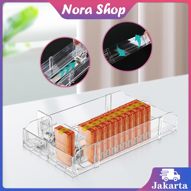 Pusher Rokok Otomatis Rak Rokok Akrilik Pusher Untuk Supermarket Kotak Rokok Pusher