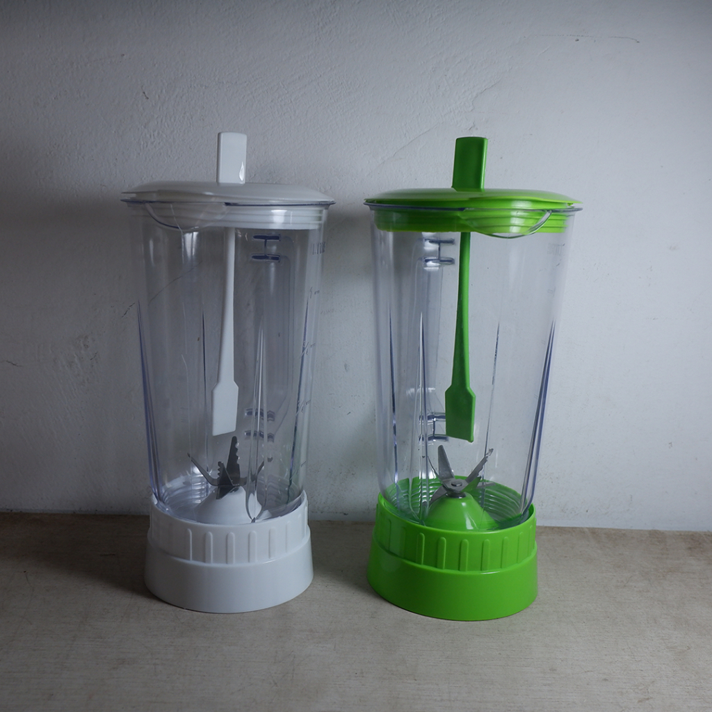 Gelas Blender Plastik Plus Pisau Blender Lengkap Murah Miyako Original