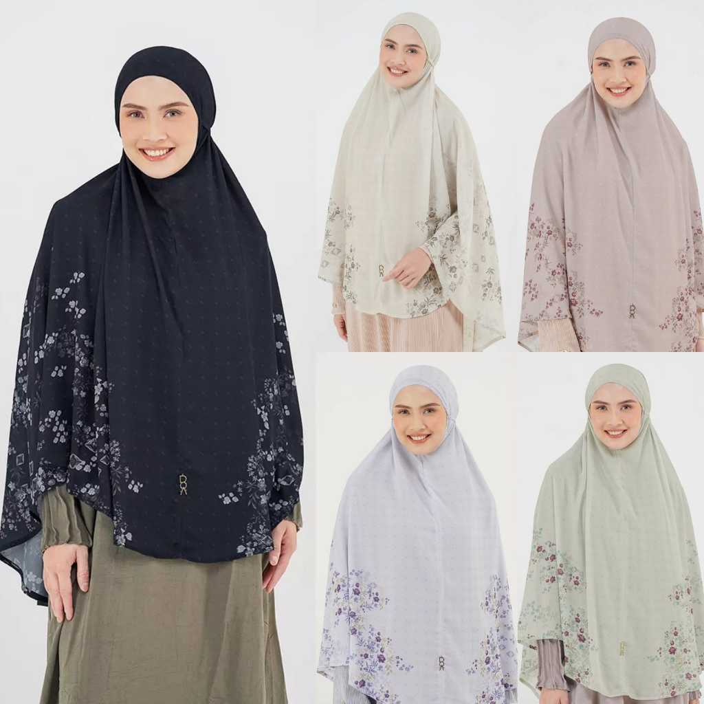 DOA INDONESIA BAITI DAFFIYA  DAFIYA KHIMAR SERIES - SYARI OATMILK, ARTICHOKE, MAUVECHALK, LAVENDER, 