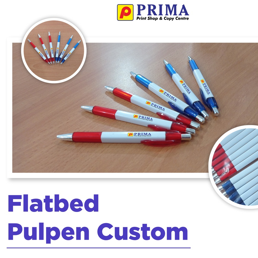 

CETAK FLATBED PULPEN CUSTOM