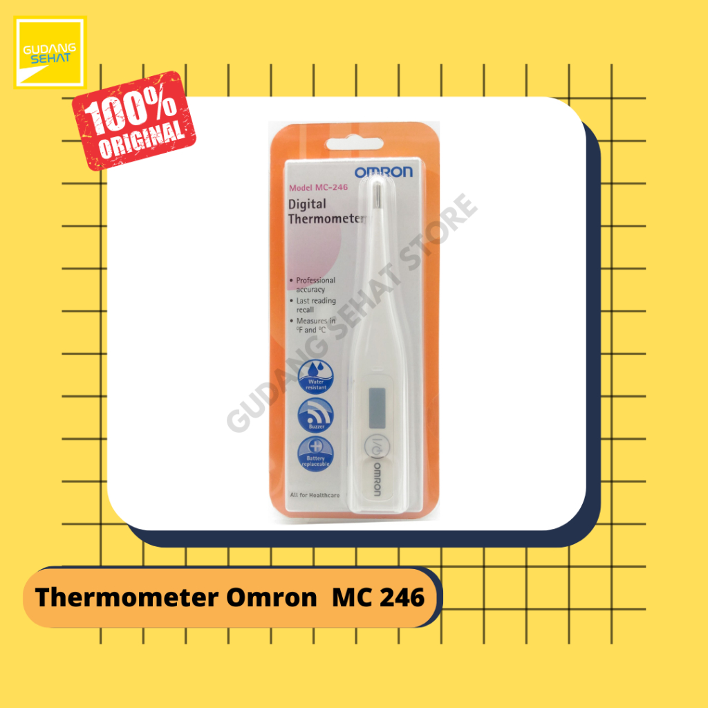 Thermometer OMRON MC 246 / Alat Pengukur Suhu Badan